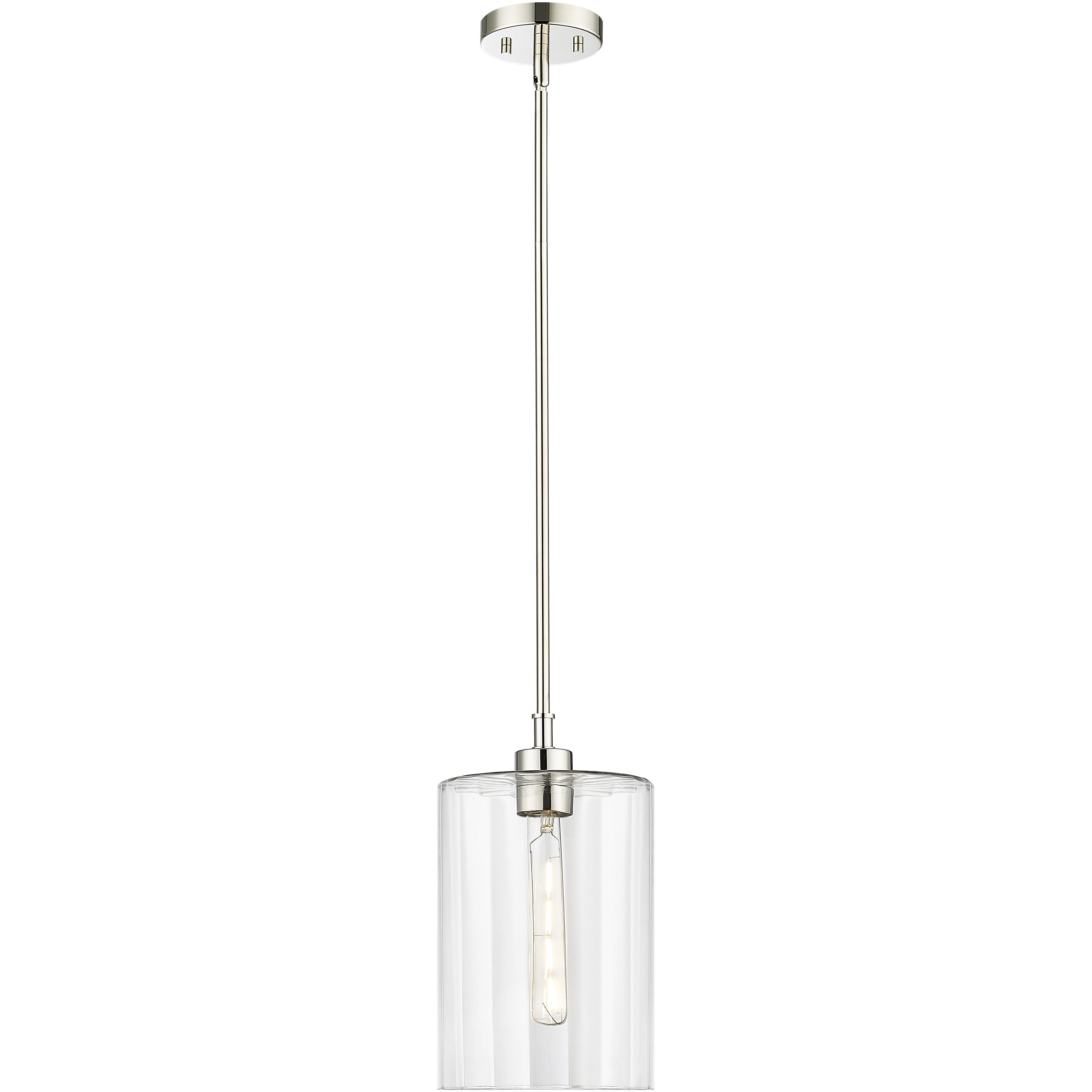 Chastine 1 Light 8 inch Polished Nickel Pendant Ceiling Light
